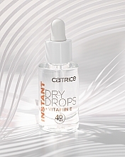 Nail Dryer Drops - Catrice Instant Dry Drops + Vitamin E — photo N4