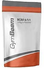 Fragrances, Perfumes, Cosmetics Unflavored Amino Acid - GymBeam BCAA 4:1:1 Unflavored