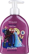 Kids Frozen Liquid Soap 'Kristoff, Anna and Elsa' - Naturaverde Kids Frozen II Liquid Soap — photo N2