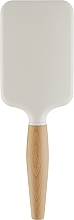 Anti Static Hair Brush - Masil Wooden Paddle Brush — photo N2