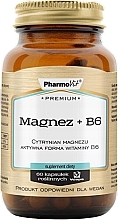 Fragrances, Perfumes, Cosmetics Dietary Supplement "Magnesium + B6" - Pharmovit Premium Magnesium + Vitamin B6