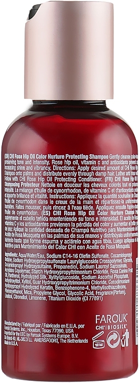 Rosehip Oil & Keratin Shampoo - CHI Rose Hip Oil Shampoo — photo N2