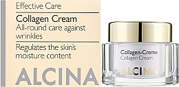 Fragrances, Perfumes, Cosmetics Anti-Aging Collagen Face Cream - Alcina E Collagen Creme