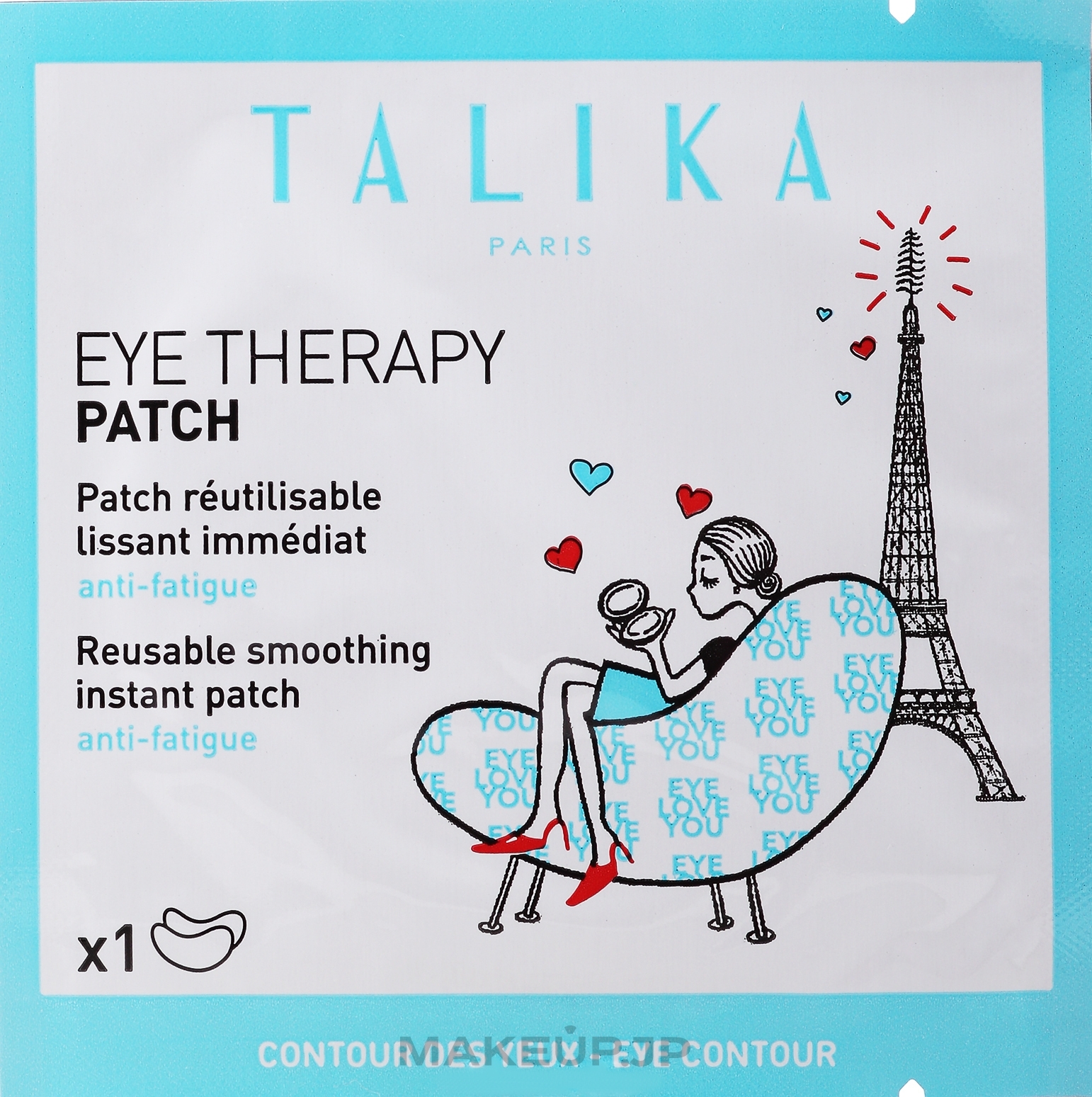 Eye Therapy Patch - Talika Eye Therapy Reusable Instant Smoothing Patch Refills — photo 2 szt.