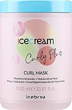 Wavy Hair Mask - Inebrya Ice Cream Curl Plus Curl Mask — photo N3