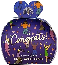 Fragrances, Perfumes, Cosmetics Set - The English Soap Company Occasions Collection Congrats Heart Guest Soaps (soap/3x20g)