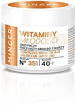 Face Cream 40+ - Mincer Pharma Witaminy № 351 — photo N1