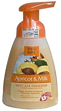 Fragrances, Perfumes, Cosmetics Cleansing Mousse - Fresh Juice Fresh Juice Apricot & Milk