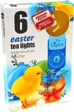 Tealights 'Easter', 6 pcs - Admit Scented Tea Light Easter — photo N1