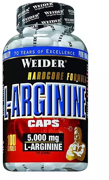 Amino Acid - Weider L-Arginine Caps — photo N1