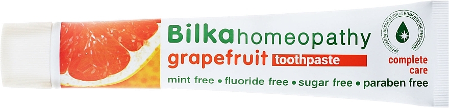 Homeopathic Toothpaste "Grapefruit" - Bilka Homeopathy Grapefruit Toothpaste — photo N4