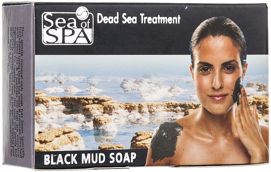 Mineral Mud Soap - Sea of Spa Dead Sea Health Soap Black Mud Soap — photo N3