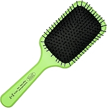 Fragrances, Perfumes, Cosmetics Plastic Hairbrush 449216, Green - 3ME Maestri Sweet Vibes Plastic Paddle Brush Green