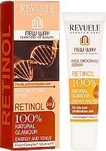 Retinol Face Serum - Revuele Retinol Face Smoothing Serum Moisturise Tone Hydrate Lift Firm Skin — photo N1