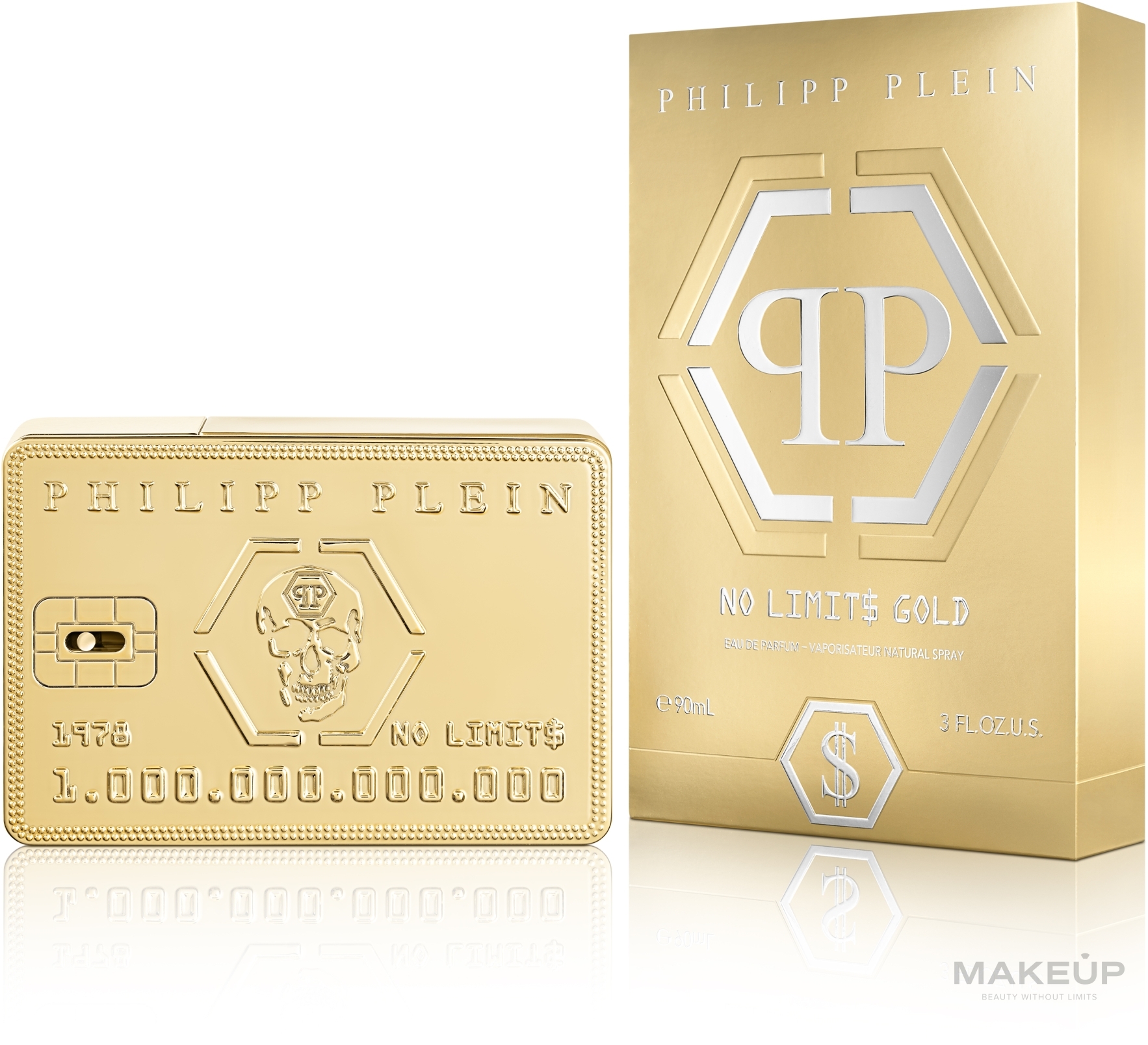 Philipp Plein No Limits Gold - Eau de Parfum — photo 90 ml