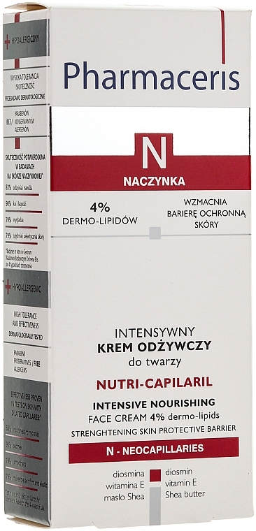Intensive Nourishing Cream - Pharmaceris N Nutri-Capilaril Intensive Nourishing Cream — photo N3