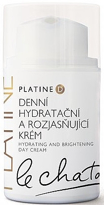 Moisturising and Brightening Daily Face Cream - Le Chaton Platine D Hydrating And Brightening Day Cream — photo N1