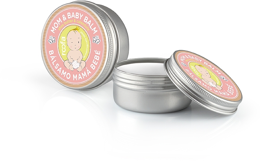 Mother and Baby Balm - Roofa Calendula & Panthenol Mom & Baby Shea Butter & Calendula Balm — photo N4