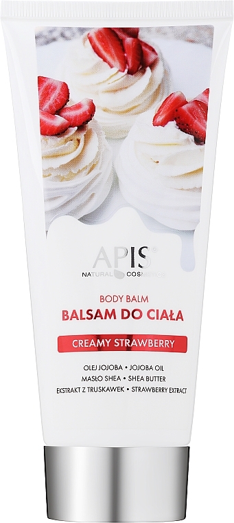 Body Balm - Apis Creamy Strawberry Body Balm — photo N1