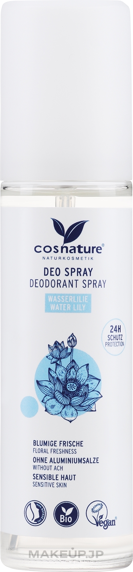 Spray Deodorant "Water Lily" - Cosnature — photo 75 ml