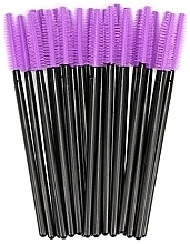 Fragrances, Perfumes, Cosmetics Eyelash Brush, silicone, black/purple - Lena Lashes