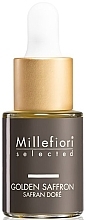 Fragrances, Perfumes, Cosmetics Aroma Lamp Concentrate - Millefiori Milano Selected Golden Saffron Fragrance Oil