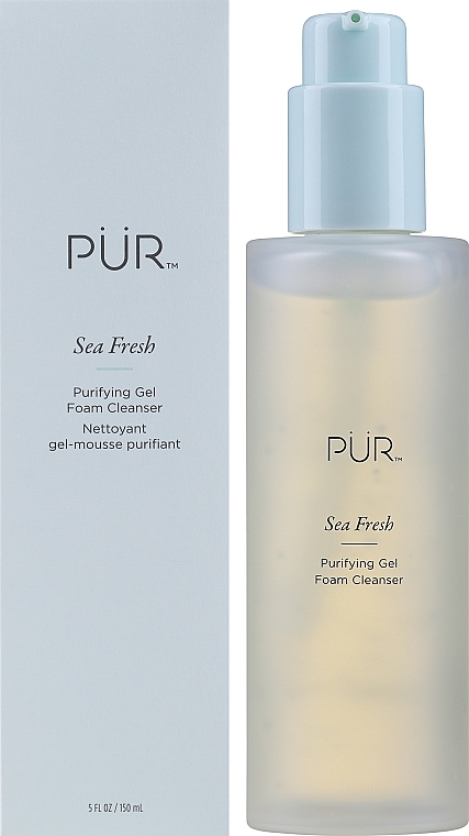 Face Cleansing Gel-Foam - Pur Sea Fresh Purifying Gel Foam Cleanser — photo N2