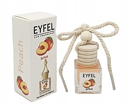 Car Perfume "Peach" - Eyfel Perfume Peach Car Fragrance — photo N1