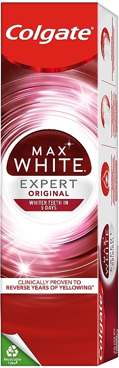 Whitening Toothpaste - Colgate Max White Expert White Cool Mint Toothpaste — photo N1