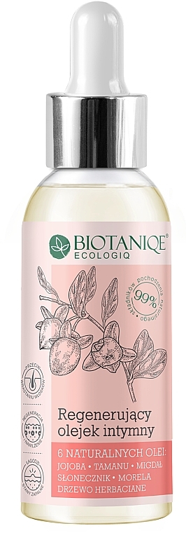 Regenerating Intimate Wash Oil - Biotaniqe Ecologiq Regenerating Intimate Oil — photo N1