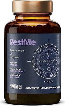 Sleep-Improvement Dietary Supplement - HealthLabs 4Mind RestMe — photo N2