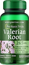 Fragrances, Perfumes, Cosmetics Supplement 'Valerian Root', 265 mg - Puritan's Pride Valerian Root 265 mg