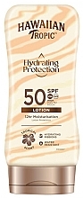 Fragrances, Perfumes, Cosmetics Moisturizing Sunscreen Lotion - Hawaiian Tropic Hydrating Protection Lotion SPF50