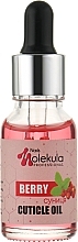 Strawberry Cuticle Care Oil - Nails Molekula Professional Cuticle Oil — photo N1