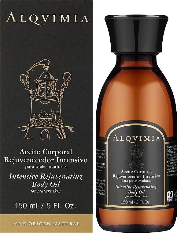 Rejuvenating Body Oil - Alqvimia Intensive Rejuvenating Body Oil — photo N2