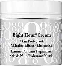 Face Cream - Elizabeth Arden Eight-Hour Cream Skin Protectant Nighttime Miracle Moisturizer — photo N1