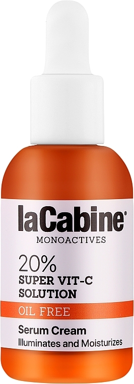 Face Cream-Serum - La Cabine Monoactives 20% Supervit C Solution Serum Cream — photo N1