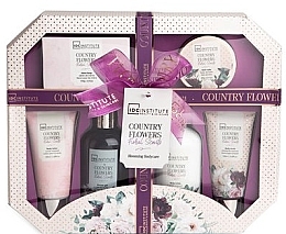 Fragrances, Perfumes, Cosmetics Set, 6 products - IDC Institute Country Flowers Set