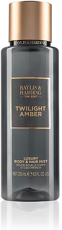 Body & Hair Spray - Baylis & Harding Twilight Amber Body & Hair Mist — photo N1