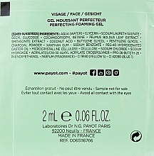 Face Cleansing Gel - Payot Pate Grey Gelee Nettoyante (sample) — photo N2