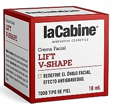 Fragrances, Perfumes, Cosmetics Lifting Face Cream - La Cabine Lift V-Shape Cream (mini size)