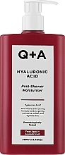 Fragrances, Perfumes, Cosmetics After-Shower Moisturizing Cream with Hyaluronic Acid - Q+A Hyaluronic Acid Post-Shower Moisturiser