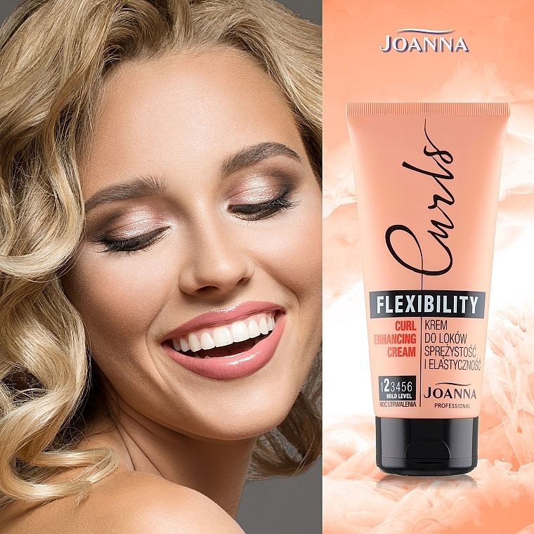 Wavy Hair Cream - Joanna Professional Curls Flexibility Curl Enhancing Cream — photo N5