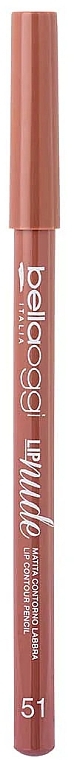 Lip Pencil - Bellaoggi Lip Liner Nude — photo N2