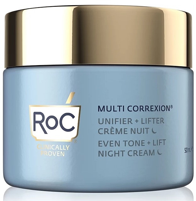 Brightening Night Cream - RoC Multi Correxion Even Tone + Lift — photo N1