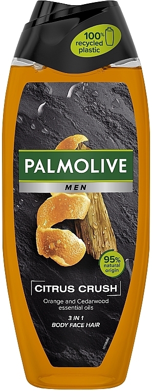 Shower Gel 3 in 1 "Citrus Charge" - Palmolive Men — photo N3