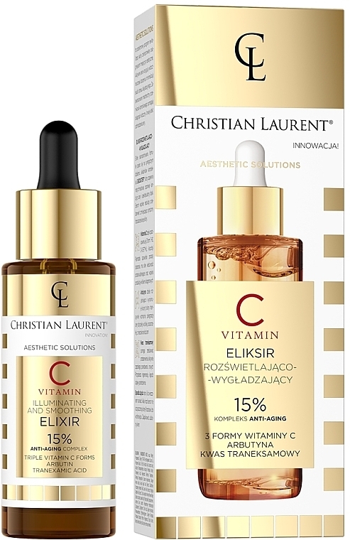 Smoothing Face Elixir Serum - Christian Laurent Aesthetic Solutions Vitamin C Elixir — photo N1