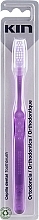 Fragrances, Perfumes, Cosmetics Orthodontic Toothbrush, purple - Kin Orthodontics Toothbrush