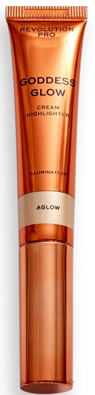 Highlighter - Revolution Pro Goddess Glow Cream Highlighter  — photo Aglow