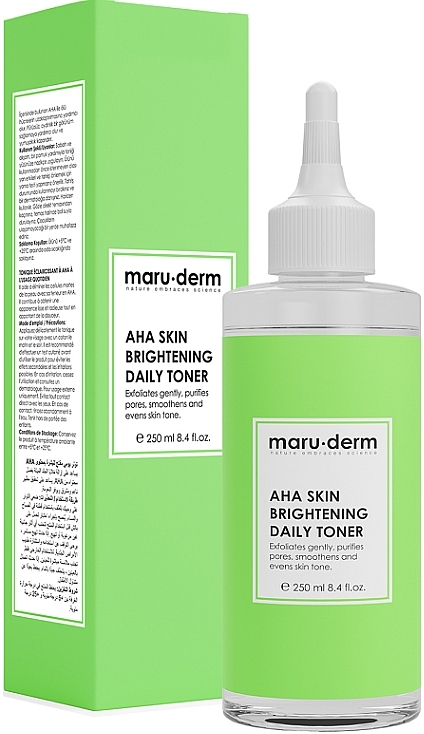 AHA Skin Brightening Daily Toner - Maruderm Cosmetics AHA Skin Brightening Daily Toner — photo N1